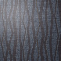 Abstract Indigo Ink Vertical Stripe on Linen