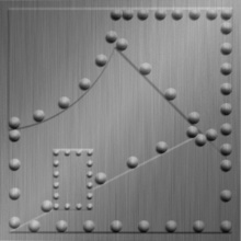 Alloy Ceiling Brushed Aluminum