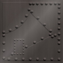 Alloy Ceiling Brushed Nickel