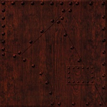 Alloy Ceiling Burgundy Grain