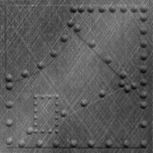 Alloy Ceiling Etched Silver