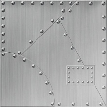 Alloy Dimension Wall Brushed Aluminum