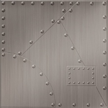 Alloy Dimension Wall Brushed Nickel