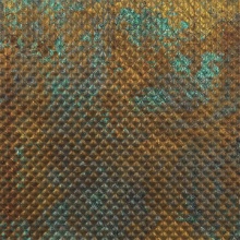 Aluminum Piscean Native Patina