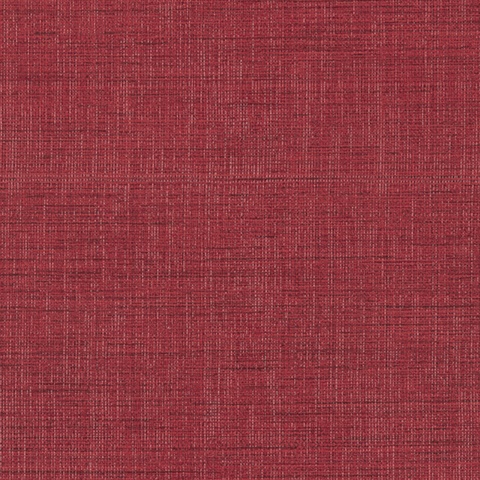 Berry/Red Linen Commercial Wallpaper