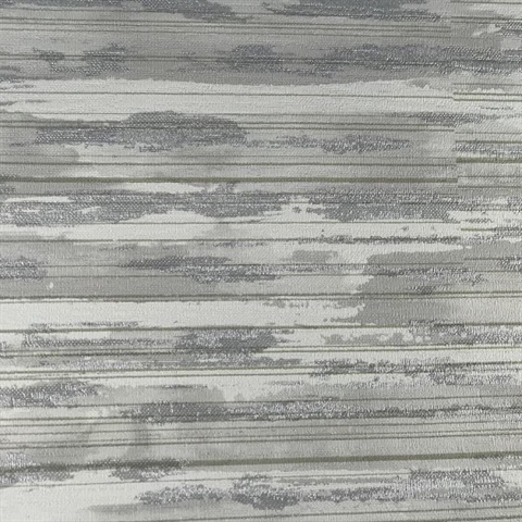 Beige & Silver Horizontal Stria