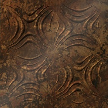 Blossom Ceiling Bronze Patina