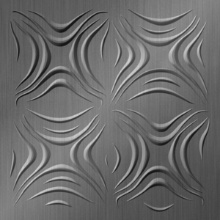 Blossom Ceiling Brushed Aluminum