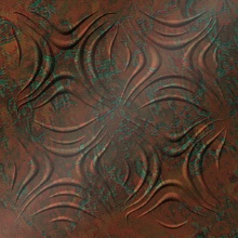 Blossom Ceiling Copper Patina