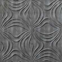 Blossom Dimension Wall Etched Silver