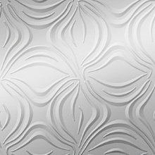 Blossom Dimension Wall Metallic Silver