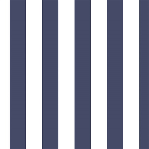 Blue & White Stripe