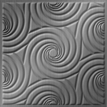 Bouquet Ceiling Brushed Aluminum