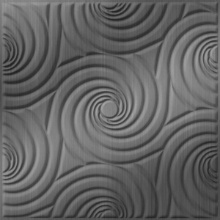 Bouquet Ceiling Brushed Stainless