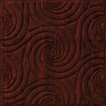 Bouquet Ceiling Burgundy Grain