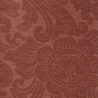 Capulet Damask Red Damask Commercial Vinyl