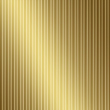 Channel Dimension Wall Metallic Gold