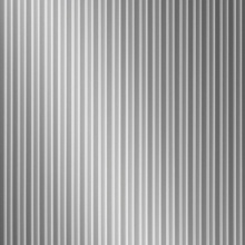 Channel Dimension Wall Metallic Silver