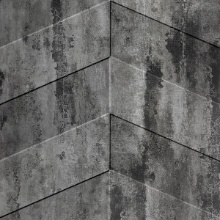 Chevron Ceiling Abstract Silver