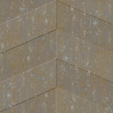 Chevron Ceiling Crackle Patina