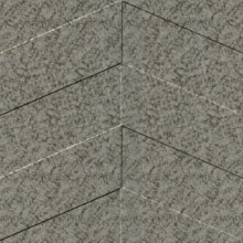 Chevron Ceiling Galvanized