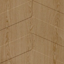 Chevron Ceiling Light Oak