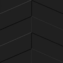 Chevron Ceiling Matte Black