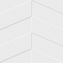 Chevron Ceiling Matte White