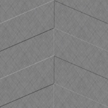 Chevron Ceiling Silver Crosshatch