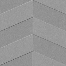 Chevron Ceiling Silver