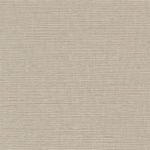 Chorus Beige Faux Textile Wallcovering
