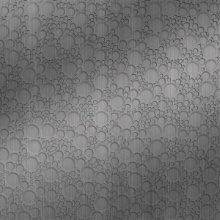 Circle of Cool Dimension Wall Brushed Stainless