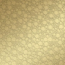 Circle of Cool Dimension Wall Metallic Gold