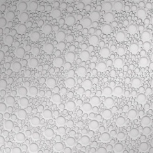 Circle of Cool Dimension Wall Metallic Silver