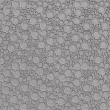 Circle of Cool Dimension Wall Silver