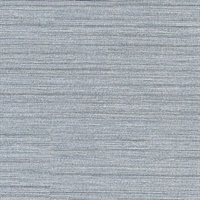 Coltrane Blue Rough Textured Linen Wallcovering
