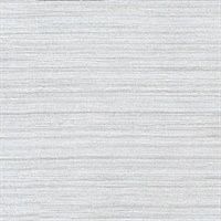 Coltrane Light Grey Rough Textured Linen Wallcovering