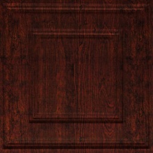 Cubed Ceiling Burgundy Grain