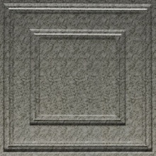 Cubed Ceiling Galvanized