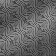 Cyclone Ceiling Brushed Stainless