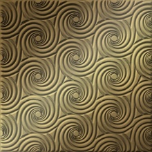 Cyclone Ceiling Metallic Gold