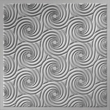 Cyclone Ceiling Metallic Silver