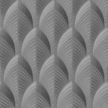 Dubai Dimension Wall Silver Crosshatch
