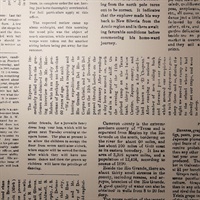 Editorial Newspaper Taupe & Black Daily Magnolia Home Commercial Vinyl