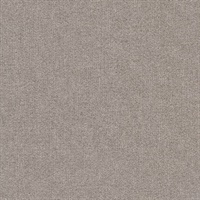 Ella Rose Taupe Faux Fabric Wallcovering