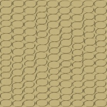 Elliptical Dimension Wall Metallic Gold