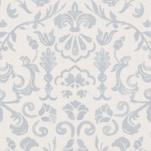 Empress Filigree Damask Blue Belle