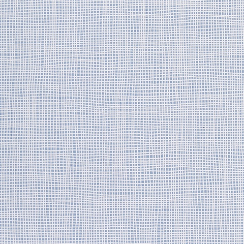 Blue Modern Crosshatch Commercial Wallpaper