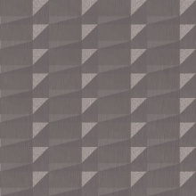 Faceted Dimension Wall Brushed Nickel