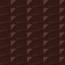 Faceted Dimension Wall Cherry